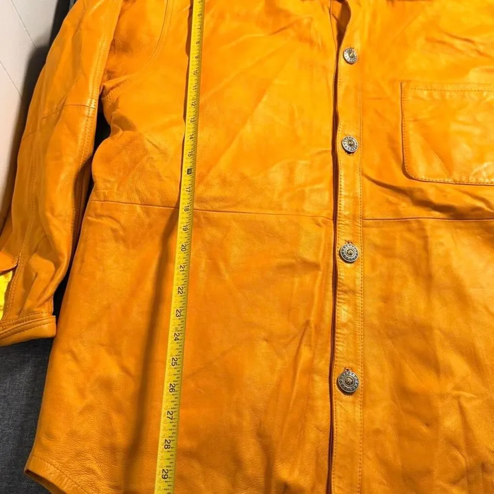 Unbranded Women's Orange and Yellow Coat